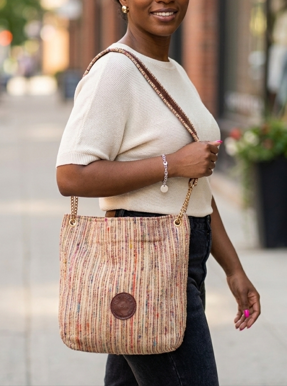 Vintage Sesto Meucci Italy hobo crossbody bag